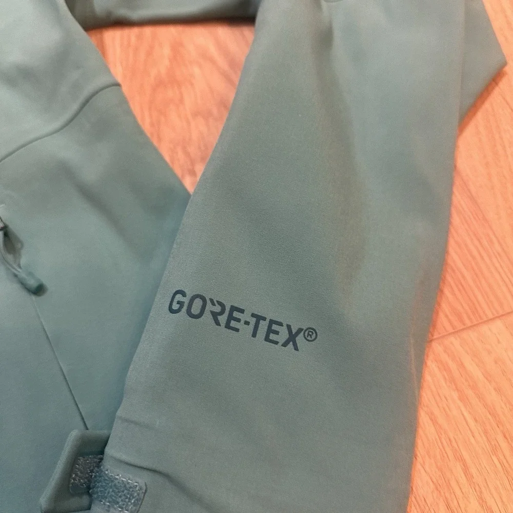 The North Face Blue Women's Apex Flex Gore-Tex 2.0 Hooded Full Zip Jacket EUC - Picture 3 of 11